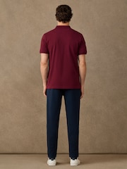 Կարմիր - Hackett Classic Fit Short Sleeve Branded Polo Shirt - Պատկեր 5 5-ից