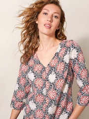 White Stuff Rae Organic Cotton Top - Image 1 of 6