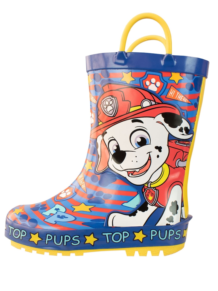 Character Blue Paw Patrol Waterproof Wellies - Image 2 of 4