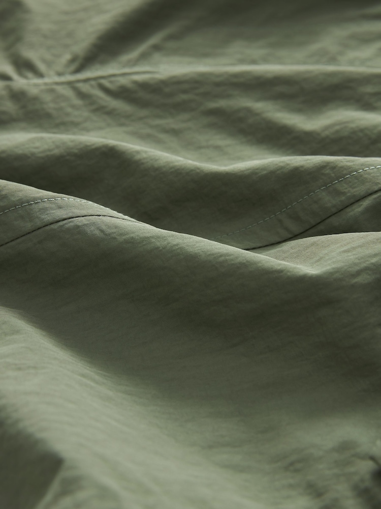 Khaki Green Parachute Pull On Cargo Trousers - Image 6 of 6