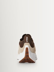 Polo Ralph Lauren Cream Boerum Knit Trainers - Image 3 of 4