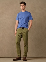 Hackett Blue Classic Fit H Logo T-Shirt - Image 4 of 5