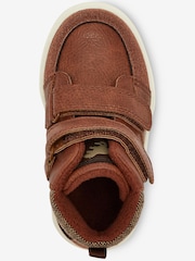 Tan Brown Standard Fit (F) Warm Lined Touch Fastening Boots - Image 5 of 7