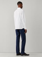 Hvit - Hackett Skreddersydd Garment Dyed Oxford-skjorte - Bilde 5 av 6