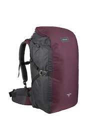 Decathlon Purple Trekking Backpack 40 Litres Travel 100 - Forclaz - Image 1 of 6