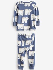 Blau/Creme Pinguin/Eisbär - Kuschelpyjamas im 3er-Pack (9 M.–8 J.) - Bild 5 von 8