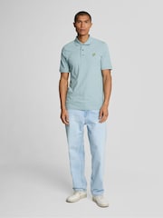 Lyle & Scott Blue Big Polo Shirt - Image 2 of 5