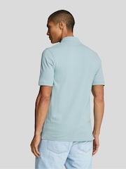 Lyle & Scott Blue Big Polo Shirt - Image 3 of 5