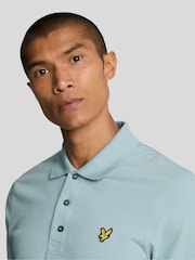 Lyle & Scott Blue Big Polo Shirt - Image 4 of 5