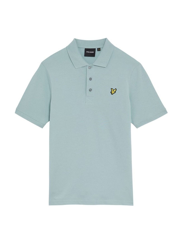 Lyle & Scott Blue Big Polo Shirt - Image 5 of 5