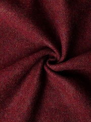 Rouge - Hackett Wool-Cashmere Twill Scarf - Made in Italy - Image 2 sur 3