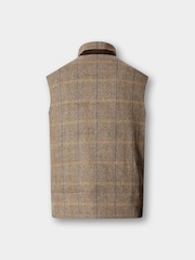 Hackett Wool Blend Tattersall Padded Gilet - Εικόνα 10 από 11