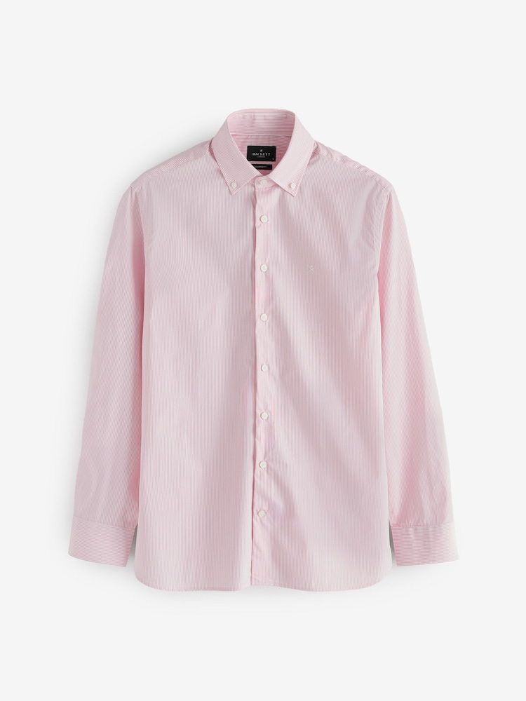 Rosa - Camisa listrada Hackett personalizado Fit City Deck - Imagem 1 de 1