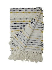 furn. Yellow Dhadit Throw - Image 2 of 3