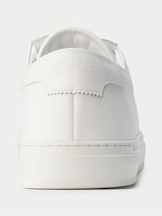 Polo Ralph Lauren White Jermain Lux Trainers - Image 5 of 5