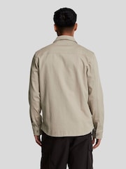 Lyle & Scott Ecru White Big Bedford Co-ord Overshirt - Image 2 of 5