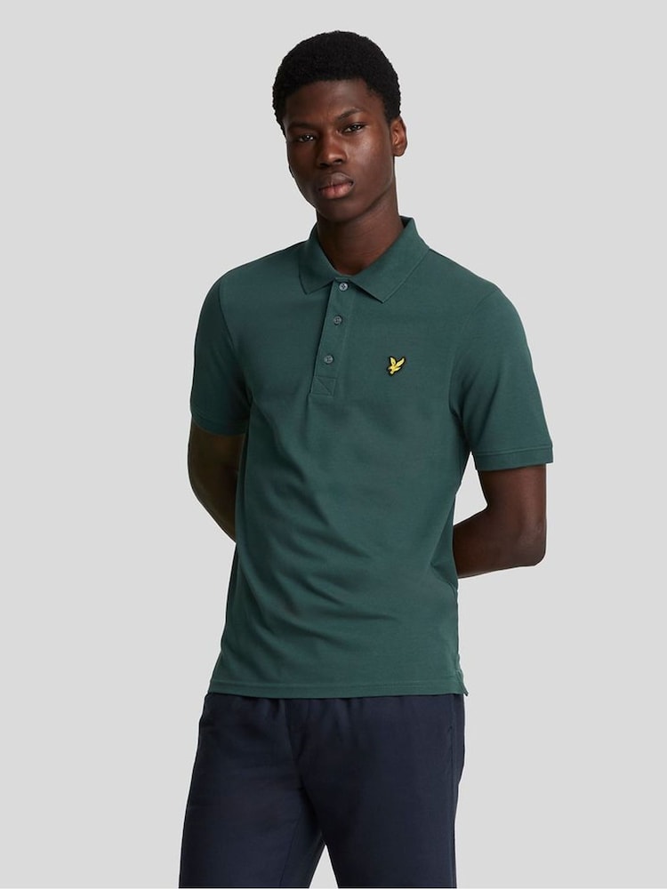 Lyle & Scott Green Big Polo Shirt - Image 1 of 5