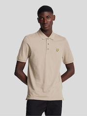 Lyle & Scott Natural Big Polo Shirt - Image 1 of 5