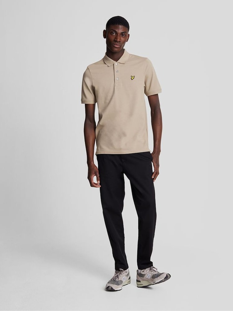 Natural - Polo Lyle & Scott Big Tricouri - Image 3 of 5