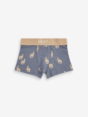 Blue/Grey Mini Bright Trunks 5 Pack (2-10yrs) - Image 4 of 8