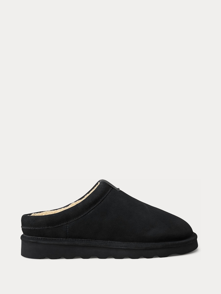 Polo Ralph Lauren Black Reade Clog Slippers - Image 2 of 4