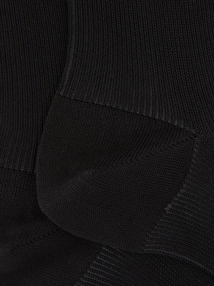 Reiss Black Cory Two Tone Cotton Socks - Image 3 of 3