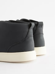 Black Standard Fit (F) Smart Lace-Up Boots - Image 3 of 6