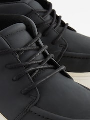 Black Standard Fit (F) Smart Lace-Up Boots - Image 5 of 6