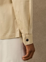 Hackett Brown Heritage Overshirt - Image 6 of 8