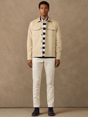 Hackett Brown Heritage Overshirt - Image 7 of 8