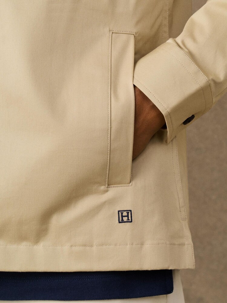 Hackett Brown Heritage Overshirt - Image 7 of 7 Hackett Brown Heritage Overshirt - Image 7 of 7