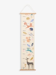 JoJo Maman Bébé Woodland Height Chart - Image 1 of 2