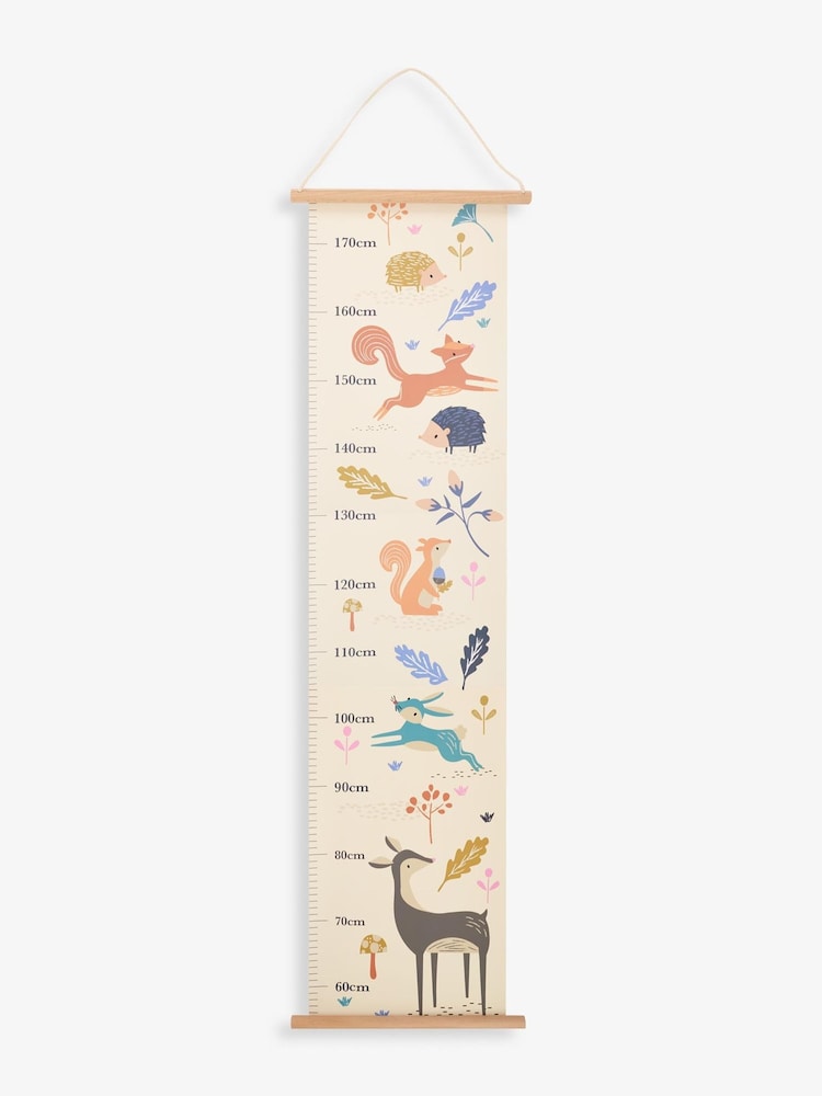 JoJo Maman Bébé Woodland Height Chart - Image 1 of 2