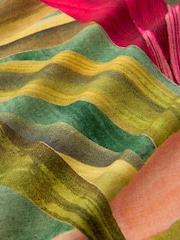 Kew Collection Multi Tropical Floral Print Long Sleeve Shirt - Image 6 of 6