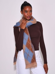 South Beach Argyle Scarf - Attēls 2 no 4