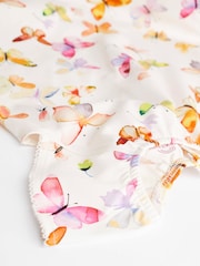 Pink Butterfly Baby Rompers 2 Pack - Image 6 of 8