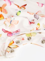 Pink Butterfly Baby Rompers 2 Pack - Image 7 of 8