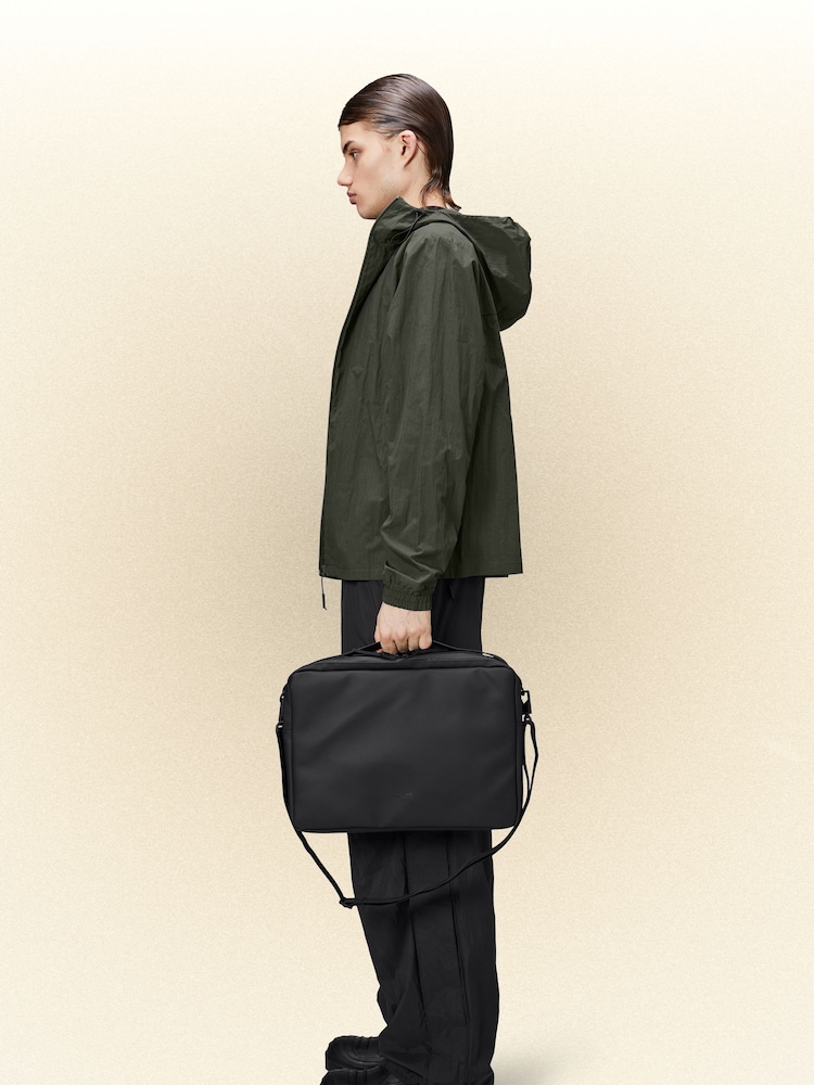 Rains Black Laptop Bag - Image 1 of 4