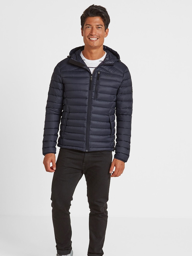 Tog 24 Blue Drax Down Fill Hooded Jacket - Image 1 of 4