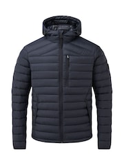 Tog 24 Blue Drax Down Fill Hooded Jacket - Image 4 of 4