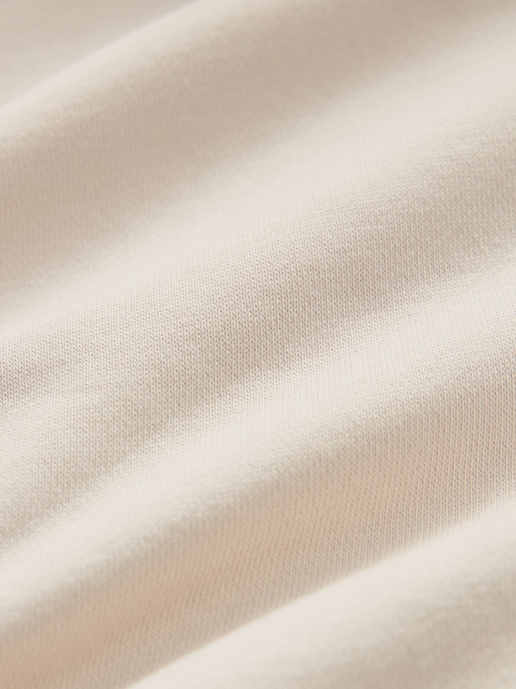 Ecru Cream Quilted Hybrid Zip-Through Jacket - Image 8 of 8