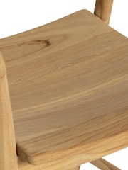 Barker and Stonehouse Natural Wood Semeru Counter Stool H100cm - Image 4 of 8