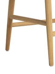 Barker and Stonehouse Natural Wood Semeru Counter Stool H100cm - Image 5 of 8