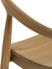 Barker and Stonehouse Natural Wood Semeru Counter Stool H100cm - Image 7 of 8