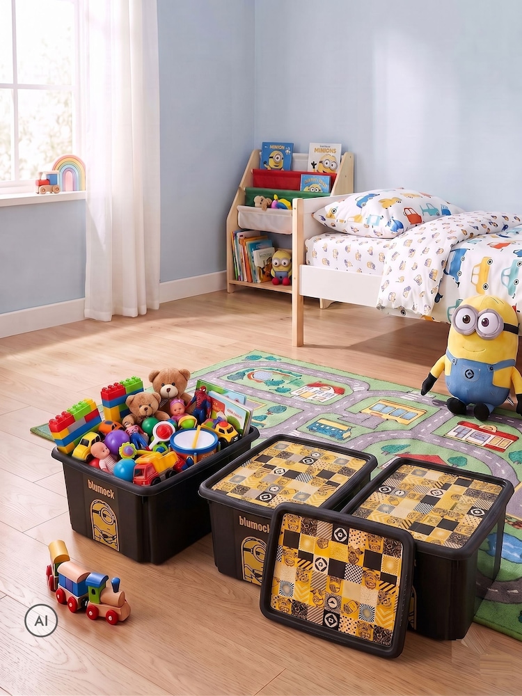 Keeeper 3 Pack 24L Minions Turning Stacking Boxes - Εικόνα 6 του 6 Keeeper 3 Pack 24L Minions Turning Stacking Boxes - Εικόνα 6 του 6