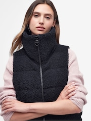 Barbour® International Maguire Teddy Fleece Gilet - Image 4 of 6