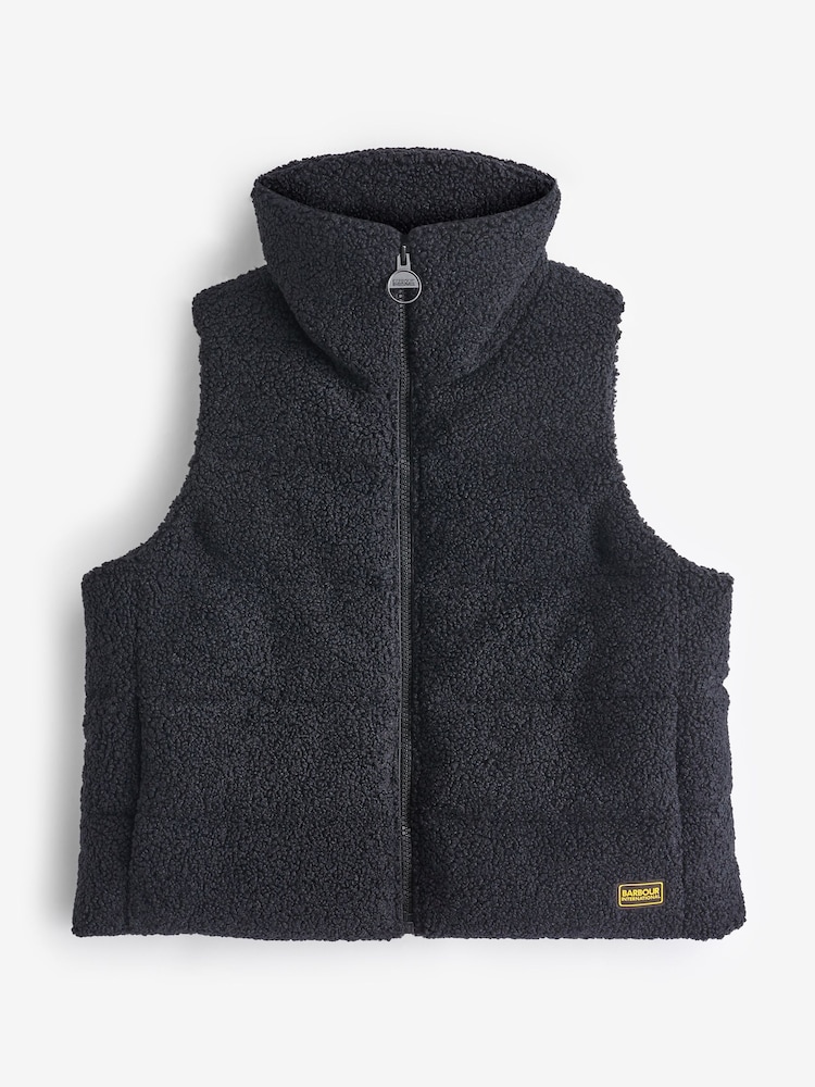 Barbour® International Maguire Teddy Fleece Gilet - Image 6 of 6 Barbour® International Maguire Teddy Fleece Gilet - Image 6 of 6
