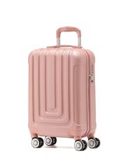 Flight Knight 55x35x20cm 8 Wheel ABS Hard Case Cabin Carry On Hand Luggage - Image 1 of 7