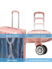 Flight Knight 55x35x20cm 8 Wheel ABS Hard Case Cabin Carry On Hand Luggage - Image 4 of 7