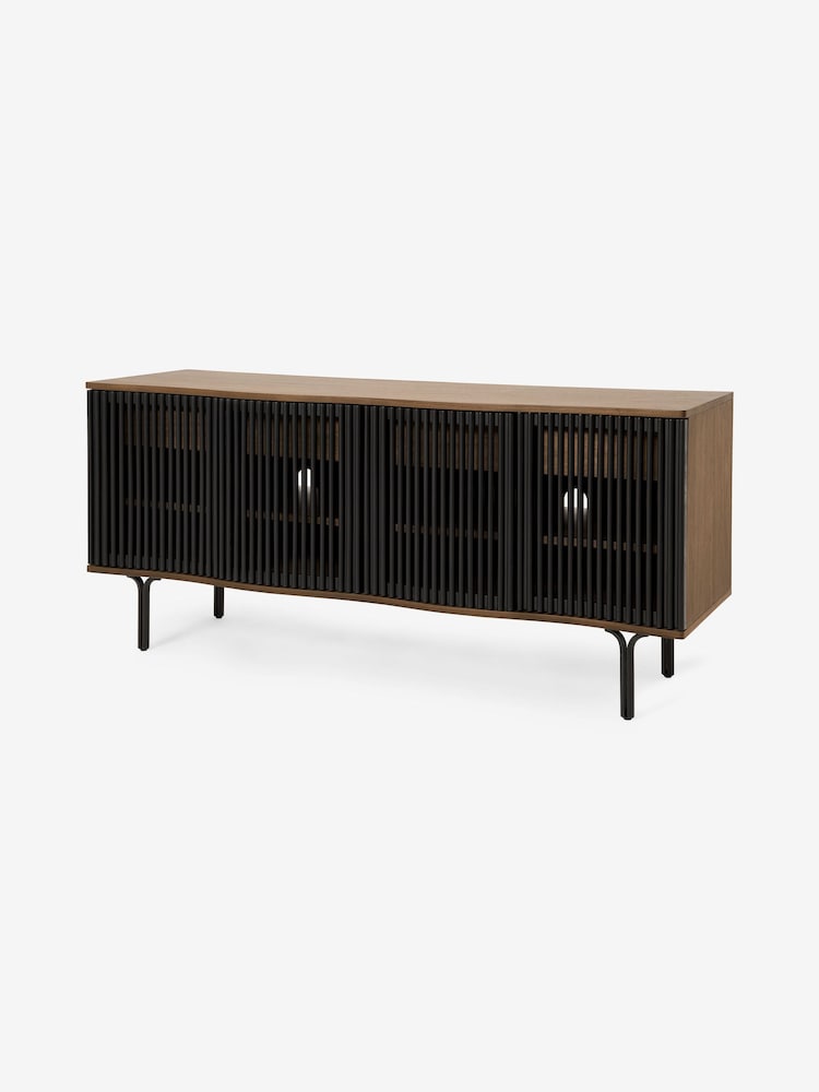 MADE.COM Walnut Zaragoza Sideboard - Image 1 of 4 MADE.COM Walnut Zaragoza Sideboard - Image 1 of 4